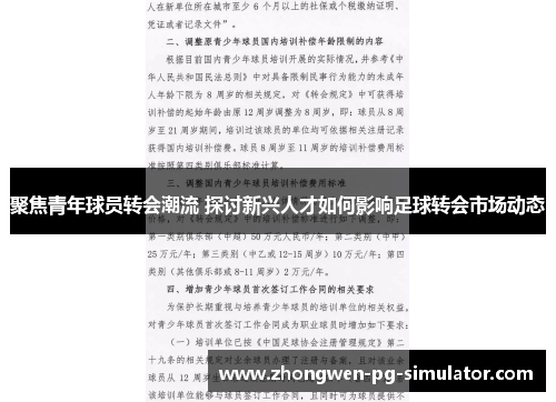 聚焦青年球员转会潮流 探讨新兴人才如何影响足球转会市场动态 聚焦青年球员转会潮流 探讨新兴人才如何影响足球转会市场动态