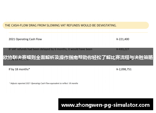 欧协联决赛规则全面解析及操作指南帮助你轻松了解比赛流程与决胜策略